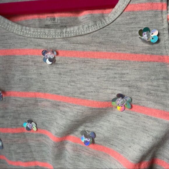 🍭4/$20 SO striped ruffle sequin tank - 7/8 - Picture 5 of 6